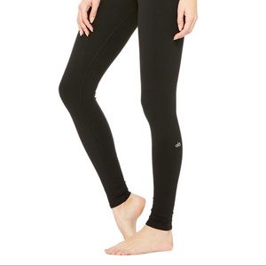 Alo Yoga High-Waist Airbrush Leggings (Black)